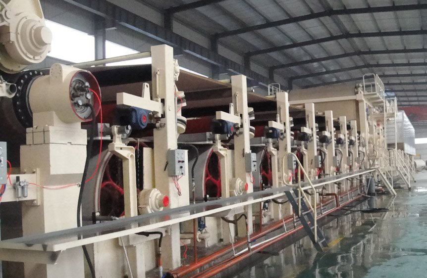 Spool Paper Making Machine